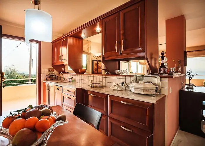 Verga Sunset - Ilia Seascape Private Retreat Ferienhaus Mikrá Mandínia