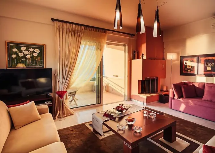 Verga Sunset - Ilia Seascape Private Retreat Микра Мандиния